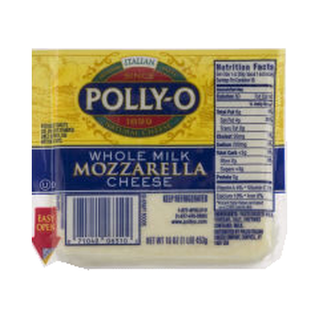 Queso mozzarella Polly-O 16 oz